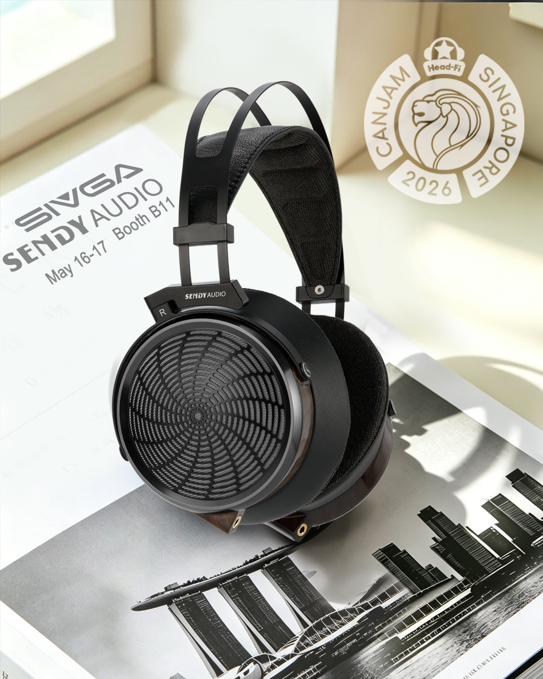 Sivga will attend CanJam Singapore in May 2026