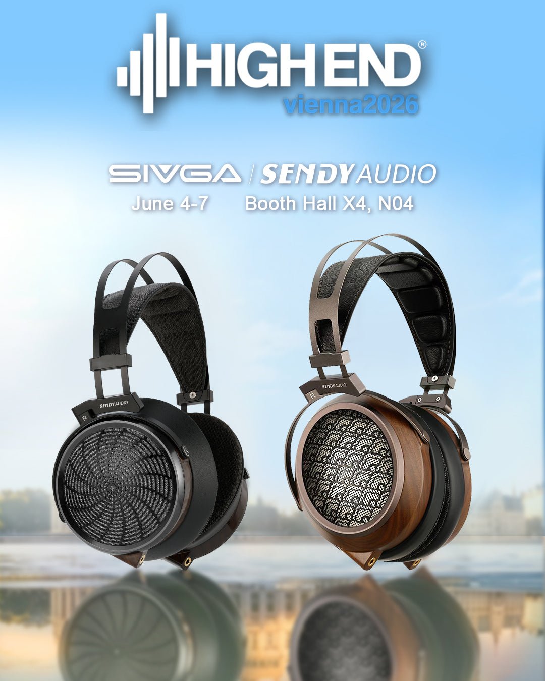 Sivga will attend HIGH END VIENNA 2026 - SIVGA Official Store