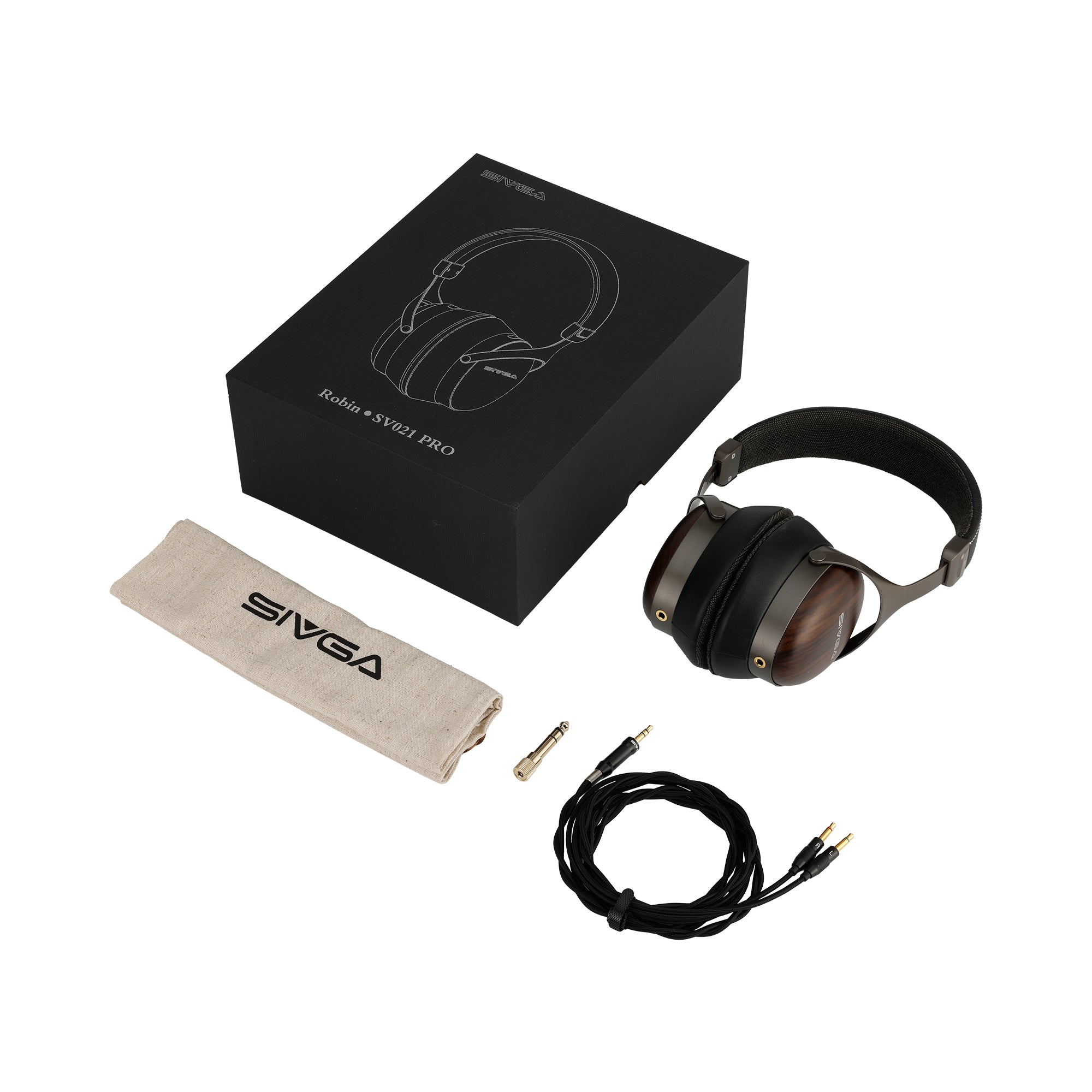 SIVGA SV021 Pro V2 50mm Dynamic Driver HiFi Closed-Back Over-Ear