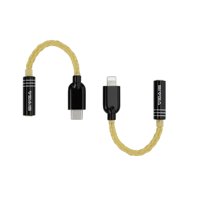 Amplifier 3.5mm Female to Type-C/Lightning