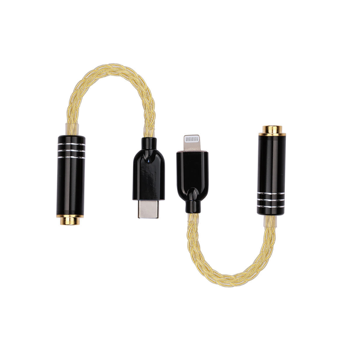 Amplifier 4.4mm Female to Type-C/Lightning