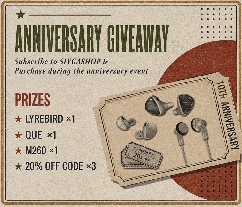 SIVGA 10th Anniversary Giveaway