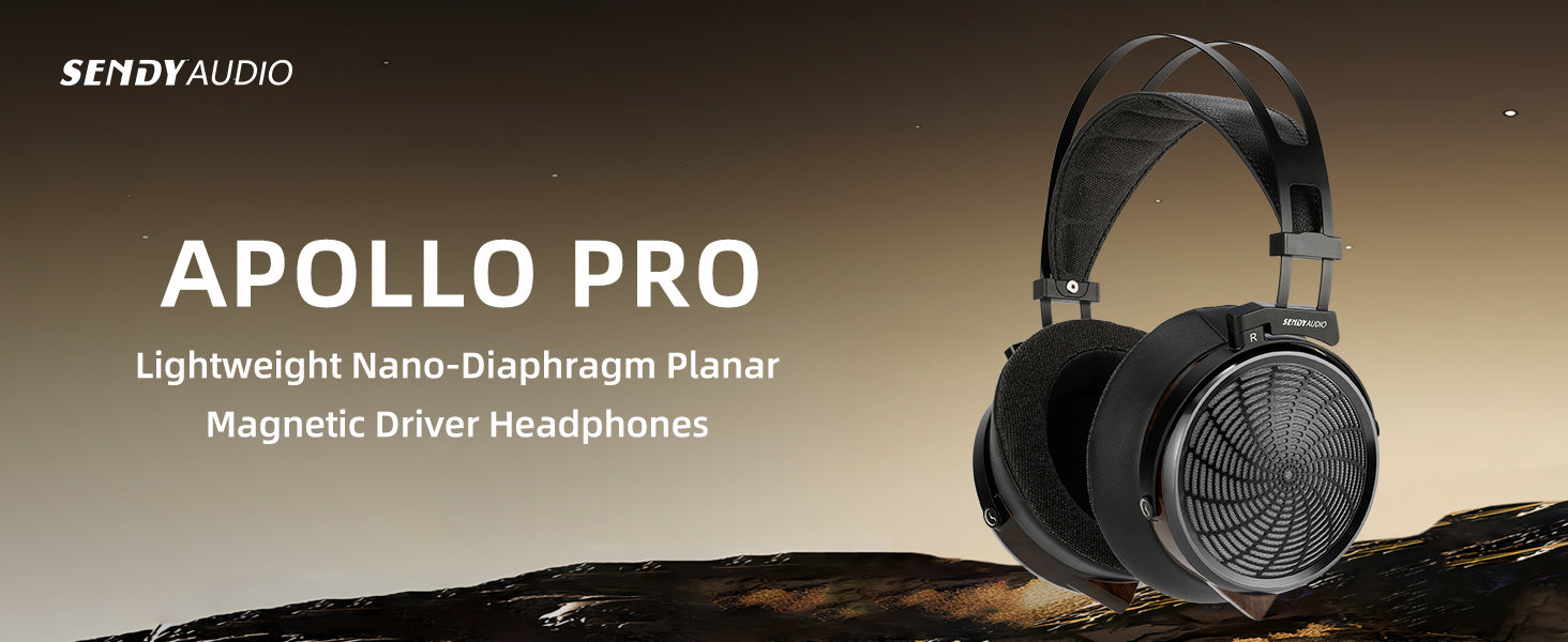 Sendy Audio Apollo PRO Planar Magnetic Headphones | Official Store