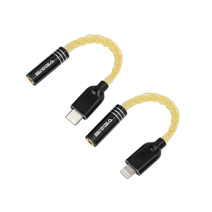 Amplifier 3.5mm Female to Type-C/Lightning - SIVGA Official Store